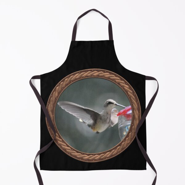Item preview, Ruby-Throated Hummingbird Photography in Celtic Circle Frame 20 designed and sold by Swabcraft.