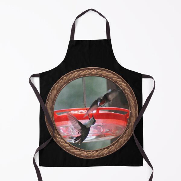 Item preview, Ruby-Throated Hummingbird Photography in Celtic Circle Frame 23 designed and sold by Swabcraft.
