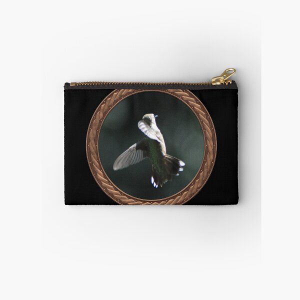 Item preview, Ruby-Throated Hummingbird Photography in Celtic Circle Frame 25 designed and sold by Swabcraft.