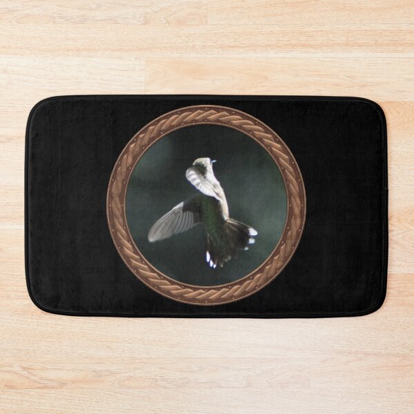 Item preview, Ruby-Throated Hummingbird Photography in Celtic Circle Frame 25 designed and sold by Swabcraft.