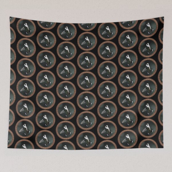 Item preview, Ruby-Throated Hummingbird Photography in Celtic Circle Frame 25 designed and sold by Swabcraft.