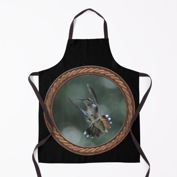 Item preview, Ruby-Throated Hummingbird Photography in Celtic Circle Frame 26 designed and sold by Swabcraft.