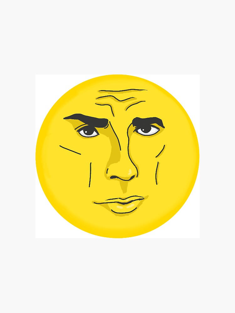 sigma emoji&quot; Magnet by Julyn25 | Redbubble