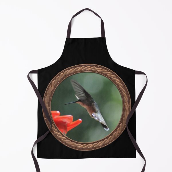 Item preview, Ruby-Throated Hummingbird Photography in Celtic Circle Frame 30 designed and sold by Swabcraft.