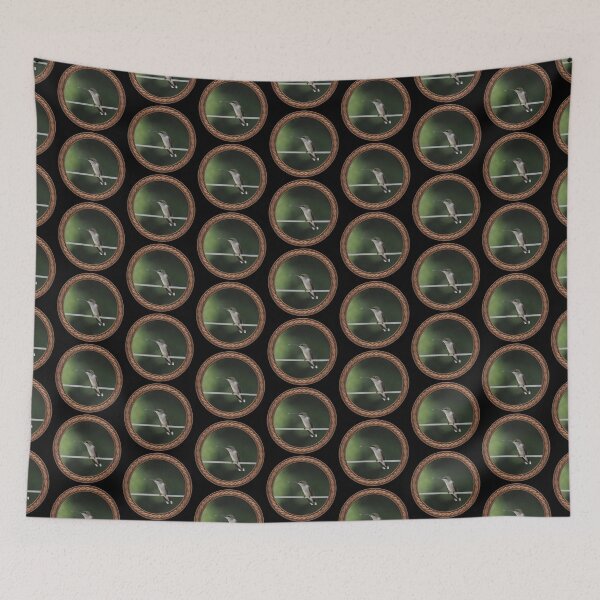 Item preview, Ruby-Throated Hummingbird Photography in Celtic Circle Frame 31 designed and sold by Swabcraft.