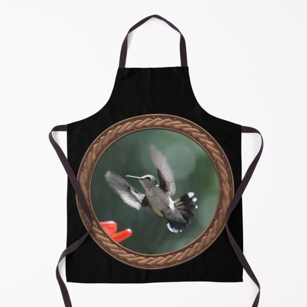 Item preview, Ruby-Throated Hummingbird Photography in Celtic Circle Frame 32 designed and sold by Swabcraft.