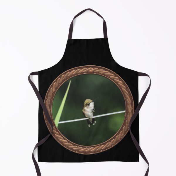 Item preview, Ruby-Throated Hummingbird Photography in Celtic Circle Frame 34 designed and sold by Swabcraft.