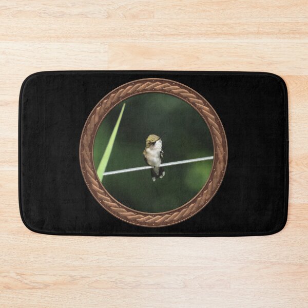 Item preview, Ruby-Throated Hummingbird Photography in Celtic Circle Frame 34 designed and sold by Swabcraft.
