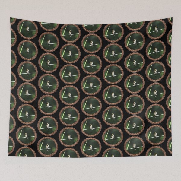 Item preview, Ruby-Throated Hummingbird Photography in Celtic Circle Frame 34 designed and sold by Swabcraft.