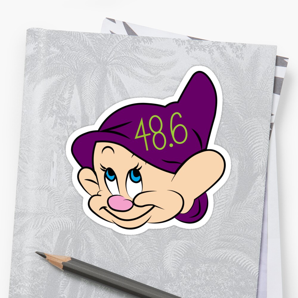 Dopey 486 Sticker By Ambo611 Redbubble 
