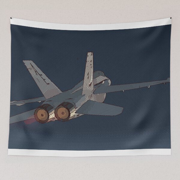 Item preview, F-18 Hornet jet fighter aircraft [comics edition 3] designed and sold by Escarpatte.