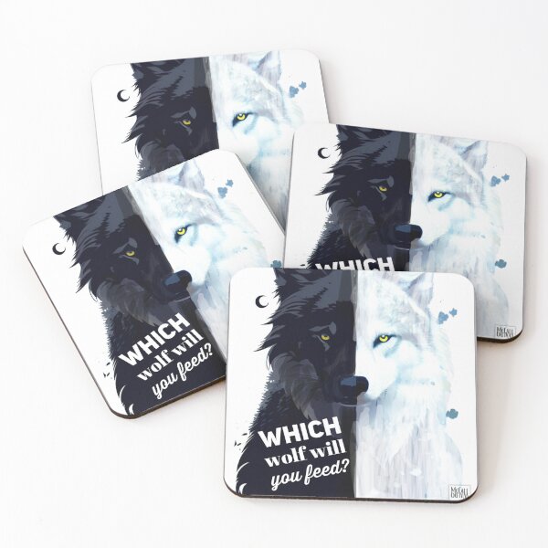 Item preview, Which Wolf Will You Feed? designed and sold by McCallnWaldo.