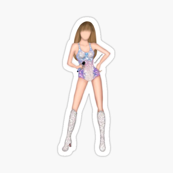 Reputation Snake Bodysuit Eras Tour Drawing Sticker for Sale by  graphicsbysami