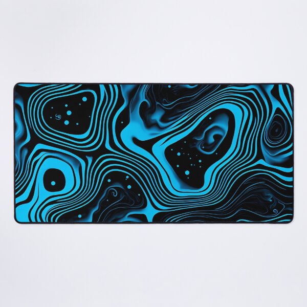 Item preview, Neon Galaxy Strata - RGB Gaming Colors Mouse Pad designed and sold by PadMouse.