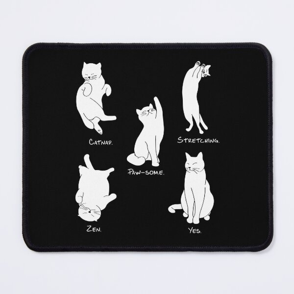 Item preview, Cat Yogas Group 01 | Black designed and sold by Wintre2.