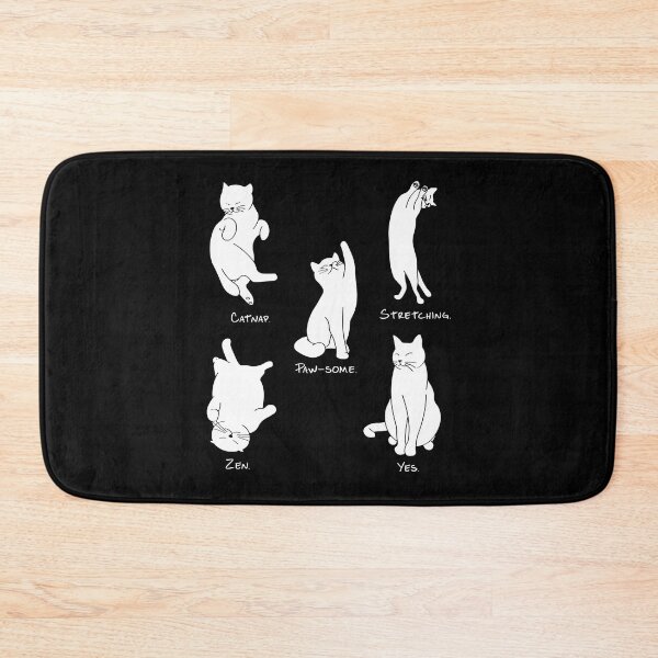 Item preview, Cat Yogas Group 01 | Black designed and sold by Wintre2.