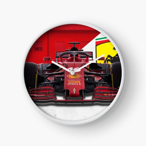 Gadget of the Day - Ferrari F1 Car crashing out of F1 Steering Wall Clock