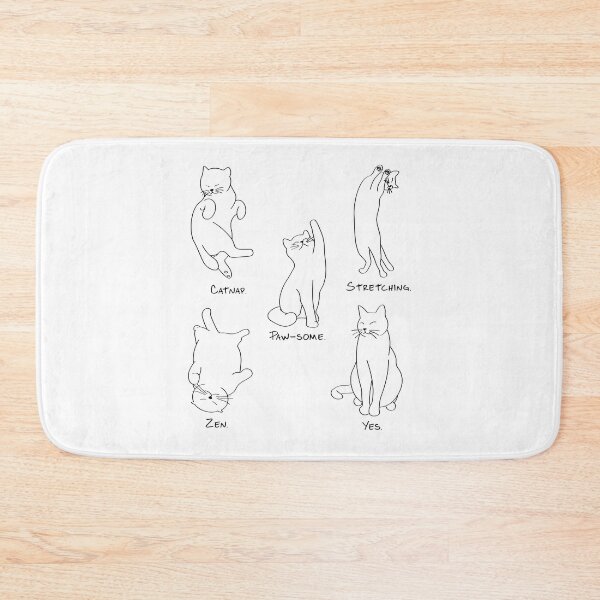 Item preview, Cat Yogas Group 01 | White designed and sold by Wintre2.