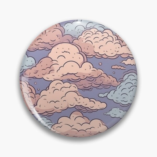 Item preview, Hand Drawn Pastel Cloud Pattern  designed and sold by StudioTokyo.