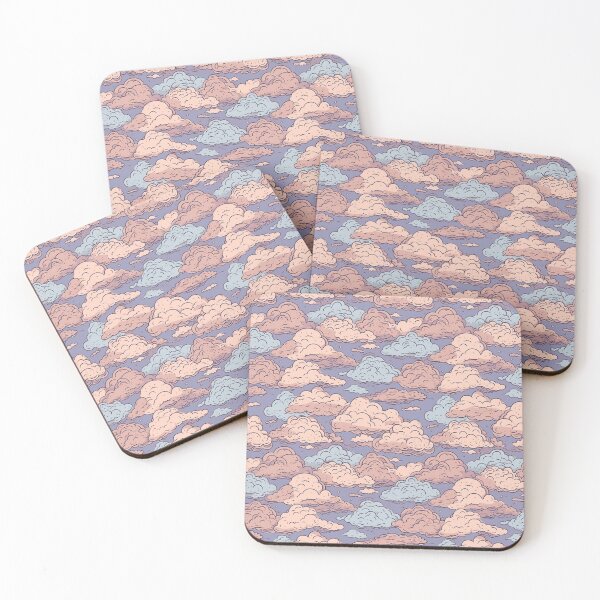 Item preview, Hand Drawn Pastel Cloud Pattern  designed and sold by StudioTokyo.