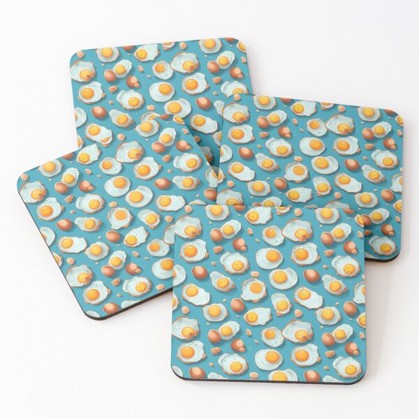 Item preview, Fried Eggs Pattern #3 designed and sold by MoodMedley.