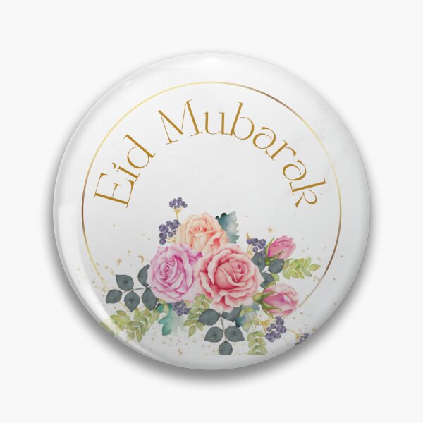 Item preview, Floral Eid Mubarak Stiicker designed and sold by LumosDesigns-.