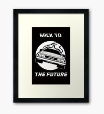Back to the Future - The Ride Framed Print