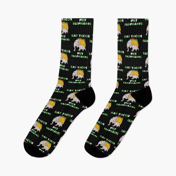 Item preview, Eat Tacos Pet Elephants designed and sold by Storiesforyou.