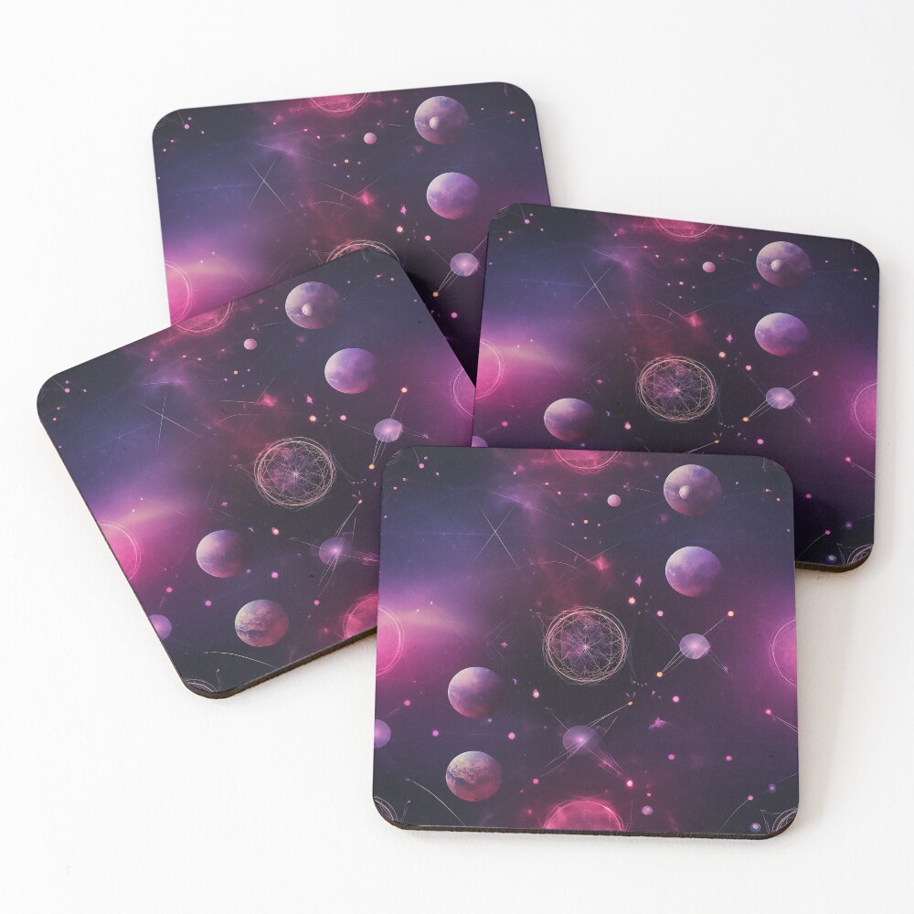 Item preview, Coasters (Set of 4) designed and sold by CreateTime.