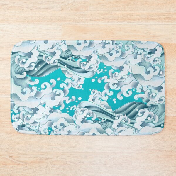 Item preview, The Great Wave Of Pug Pattern designed and sold by Nice En.