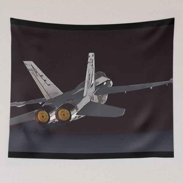 Item preview, F-18 Hornet jet fighter aircraft [comics edition 2] designed and sold by Escarpatte.
