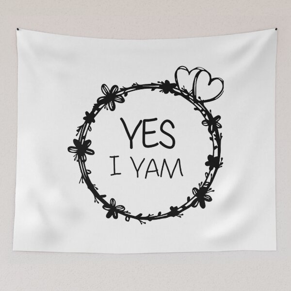Item preview, yes i yam    designed and sold by PopCultHea.