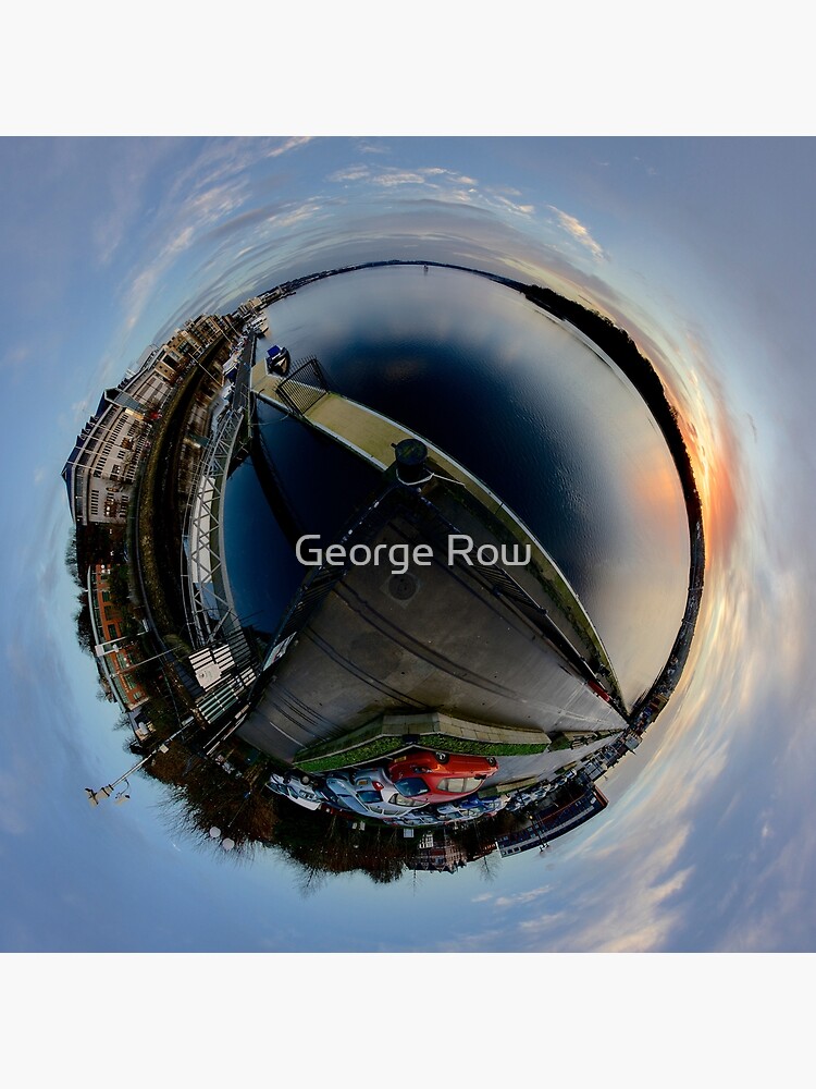 Foyle Marina at Dawn, Stereographic by VeryIreland