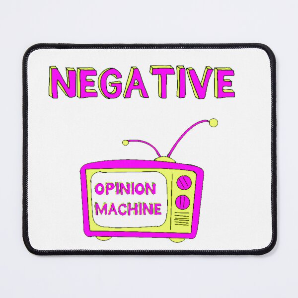 Item preview, Negative Opinion Machine designed and sold by Hunter Newbold.