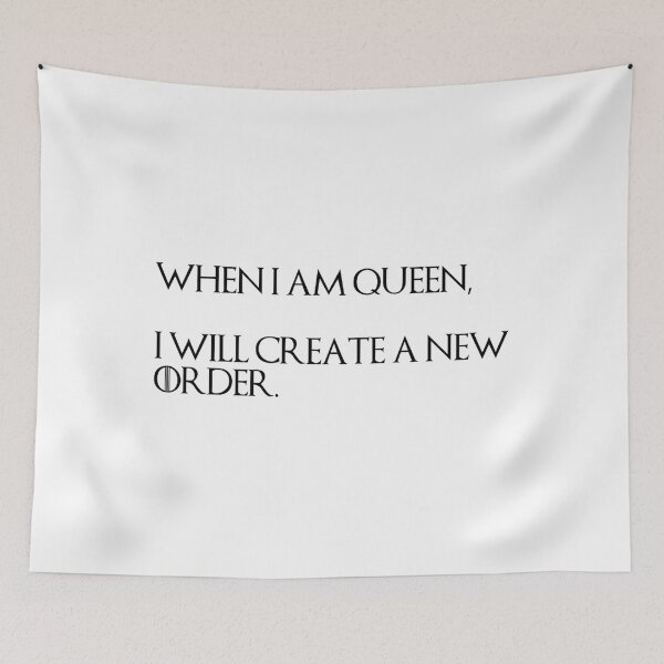 Item preview, When I am Queen..   designed and sold by PopCultHea.