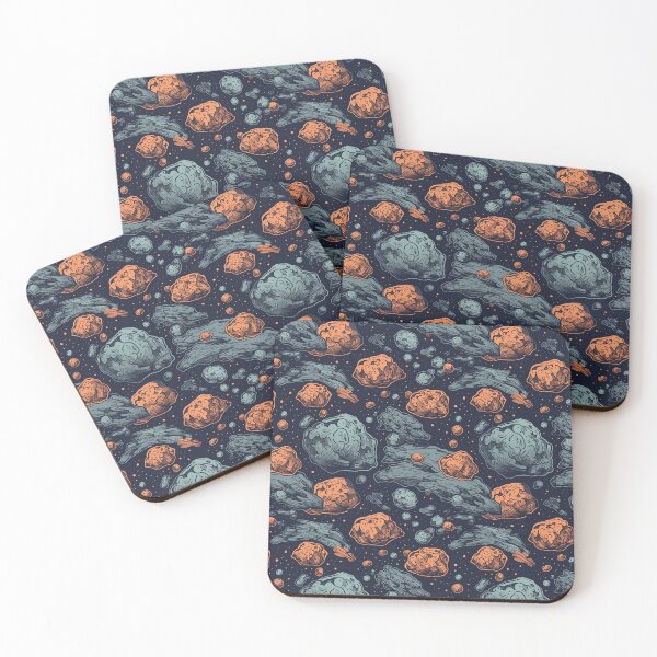 Item preview, Drawn Meteorites Pattern #2 designed and sold by MoodMedley.
