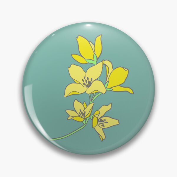 Item preview, Yellow Jessamine  designed and sold by kitschnklutter.