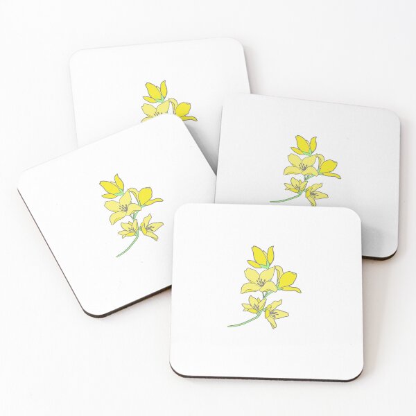 Item preview, Yellow Jessamine  designed and sold by kitschnklutter.