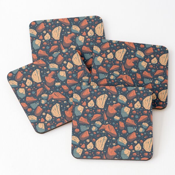 Item preview, Drawn Meteorites Pattern #4 designed and sold by MoodMedley.