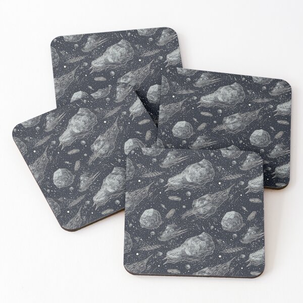 Item preview, Drawn Meteorites Pattern #5 designed and sold by MoodMedley.