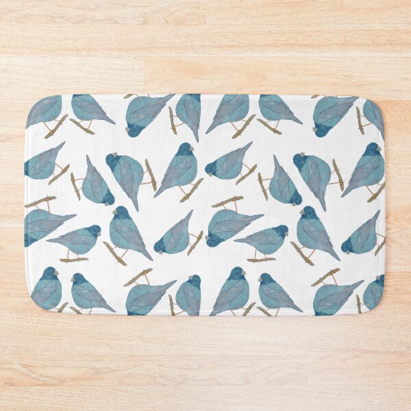 Item preview, Blue bird pattern design designed and sold by DeLislesRT.