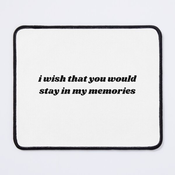 Item preview, Memories by Conan Gray Quote designed and sold by designsbyquail.