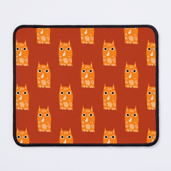 Item preview, Blob Kitty Doodle Orange #1 designed and sold by kaitleenm.