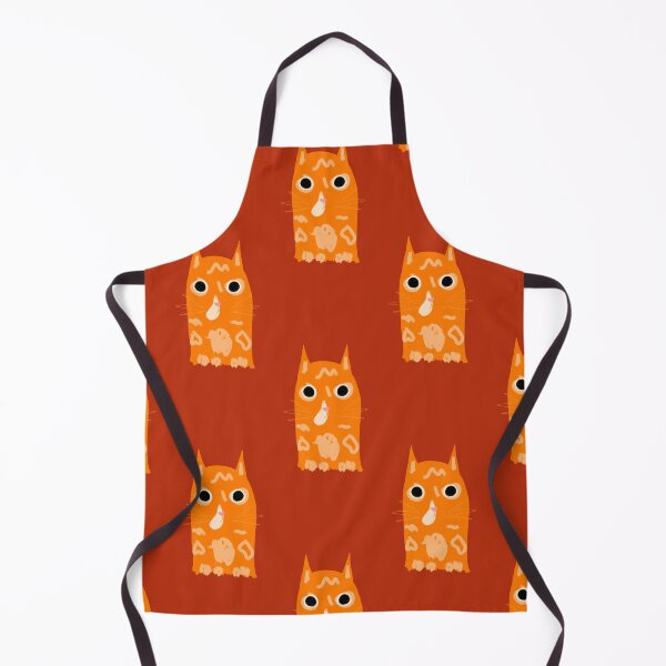 Item preview, Blob Kitty Doodle Orange #1 designed and sold by kaitleenm.