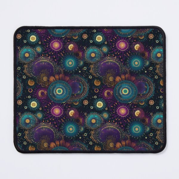Item preview, Blue Microfloral Pattern #2 designed and sold by MoodMedley.