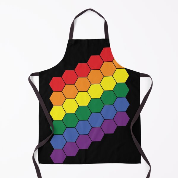 Item preview, Hexagon Rainbow Pattern designed and sold by TheirChoice.