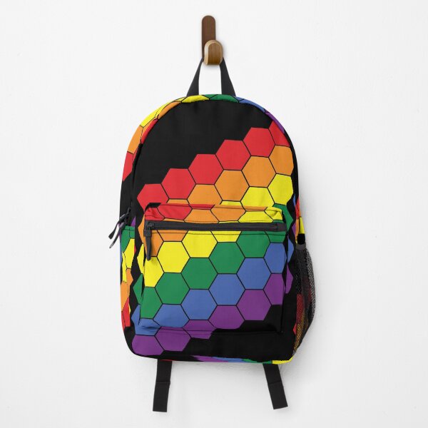 Item preview, Hexagon Rainbow Pattern designed and sold by TheirChoice.