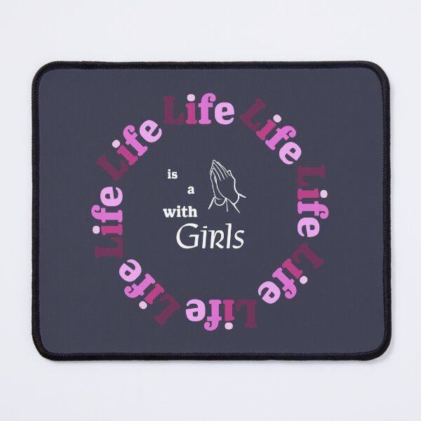 Item preview, Life, is a blessed with girls design. designed and sold by SHSDesigns.