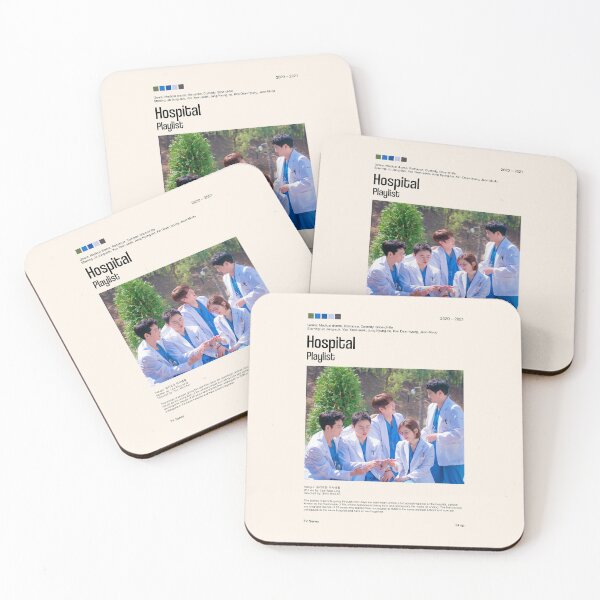 Item preview, Hospital Playlist, Kdrama (2020-2021) designed and sold by PinkandP.