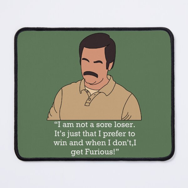 Item preview, Copy of Ron Swanson gets Furious! designed and sold by Sonofaseacook.